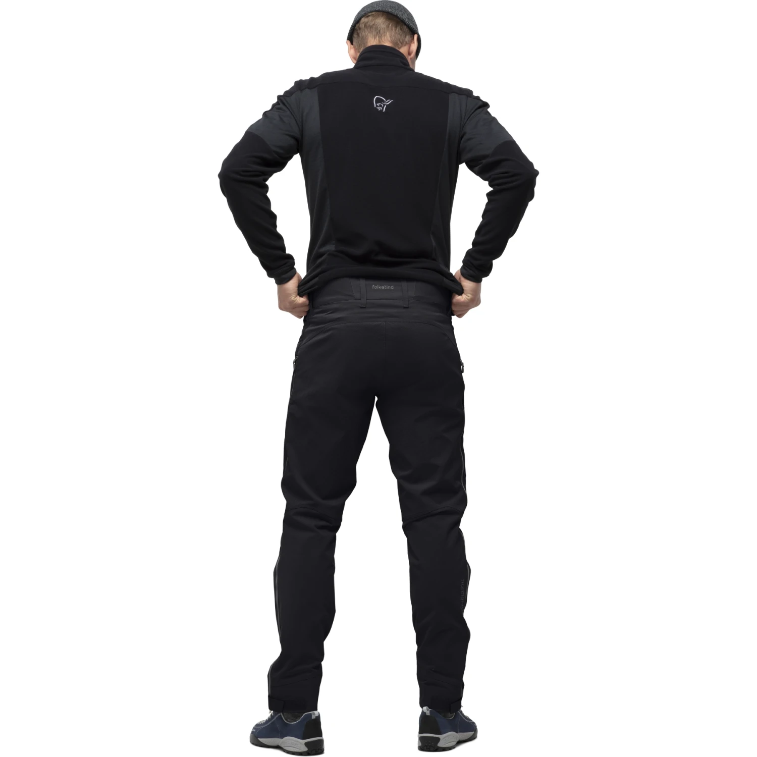 Norrona Pantalon Hommes - Falketind Flex1 Heavy Duty - Caviar/Zip Grey 5 Norrona Pantalon Hommes - Falketind Flex1 Heavy Duty - Caviar/Zip Grey – Image 5