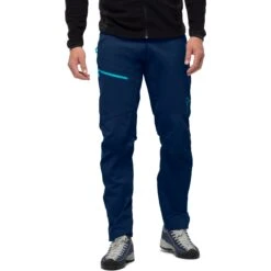 Norrona Pantalon Hommes - Falketind Flex1 Heavy Duty - Indigo Night/Hawaiian Surf