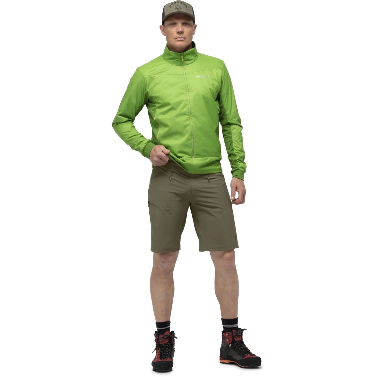 Norrona Short Homme - Falketind Flex1 - Olive Night 4 Norrona Short Homme - Falketind Flex1 - Olive Night â Image 4
