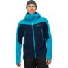 Norrona Veste Homme - Falketind Gore-Tex - Hawaiian Surf/Indigo Night