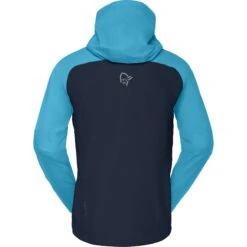 Norrona Veste Homme - Falketind Gore-Tex - Hawaiian Surf/Indigo Night -Norrona norrona falketind gore tex jacket men hawaiian surf indigo night 2 1025281