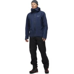 Norrona Veste Homme - Falketind Gore-Tex - Indigo Night -Norrona norrona falketind gore tex jacket men indigo night 3 903138