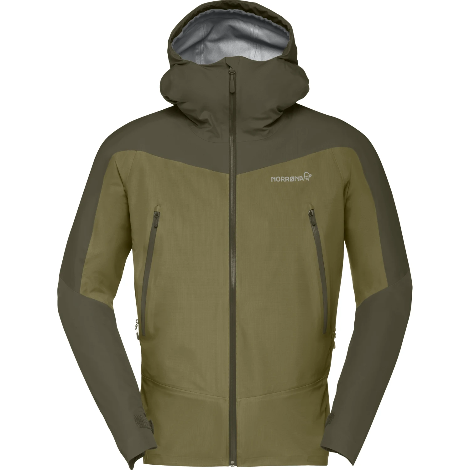 Norrona Veste Homme - Falketind Gore-Tex - Olive Night/Olive Drab 2 Norrona Veste Homme - Falketind Gore-Tex - Olive Night/Olive Drab – Image 2
