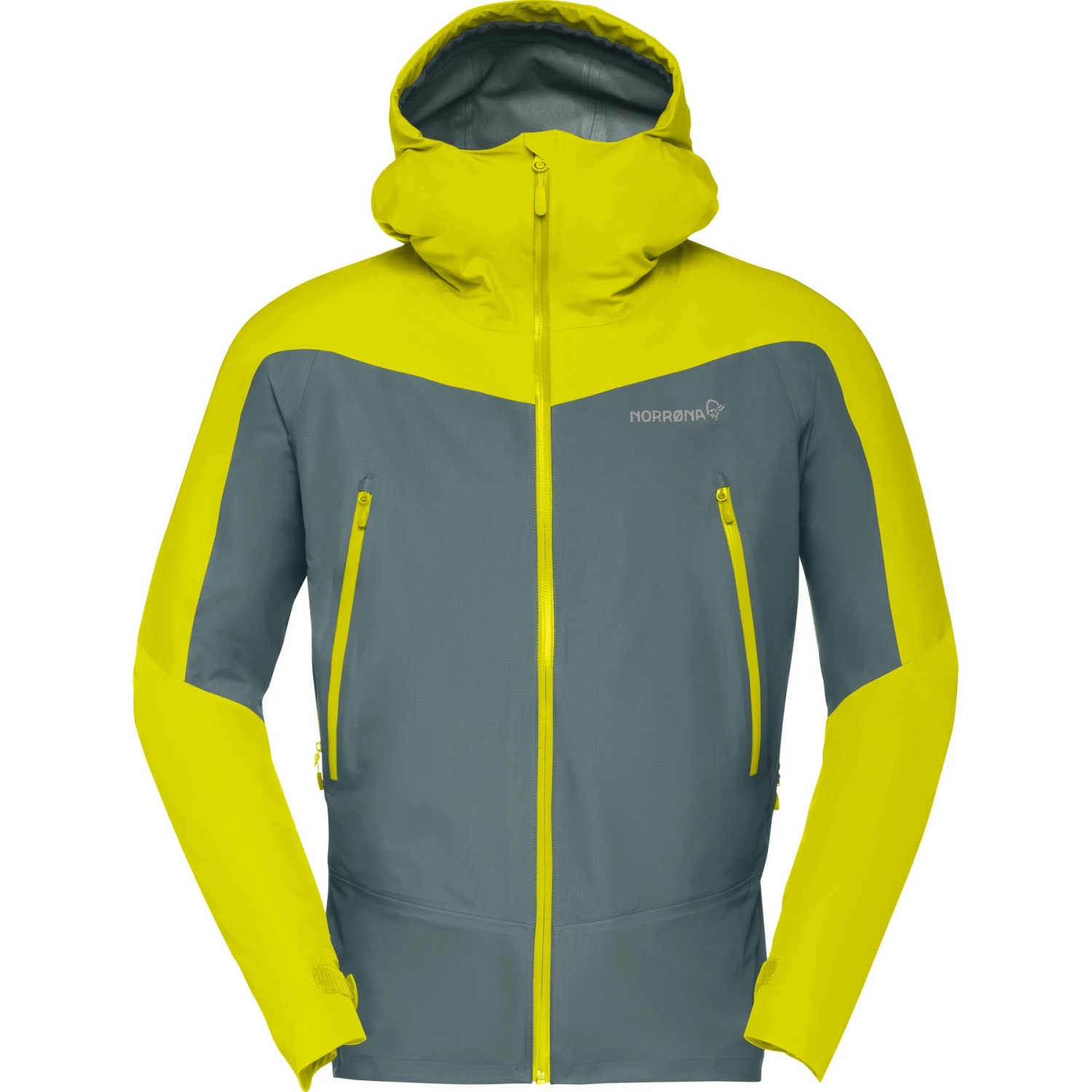 Norrona Veste Homme - Falketind Gore-Tex - Sulphur Spring/North Atlantic 2 Norrona Veste Homme - Falketind Gore-Tex - Sulphur Spring/North Atlantic â Image 2