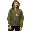 Norrona Veste Femme - Falketind Gore-Tex - Olive Drab/Olive Night