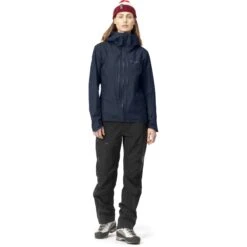 Norrona Veste Femme - Falketind Gore-Tex Paclite - Indigo Night -Norrona norrona falketind gore tex paclite jacket women indigo night 2 1461624
