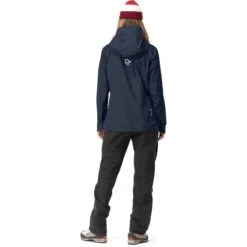 Norrona Veste Femme - Falketind Gore-Tex Paclite - Indigo Night -Norrona norrona falketind gore tex paclite jacket women indigo night 3 1461625