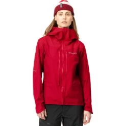 Norrona Veste Femme - Falketind Gore-Tex Paclite - Jester Red/True Red
