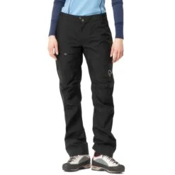 Norrona Pantalon Femme - Falketind Gore-Tex Paclite - Caviar