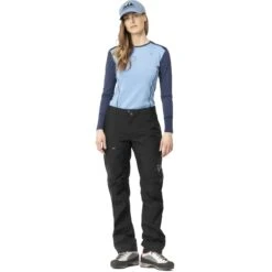 Norrona Pantalon Femme - Falketind Gore-Tex Paclite - Caviar -Norrona norrona falketind gore tex paclite pants women caviar 2 1461620