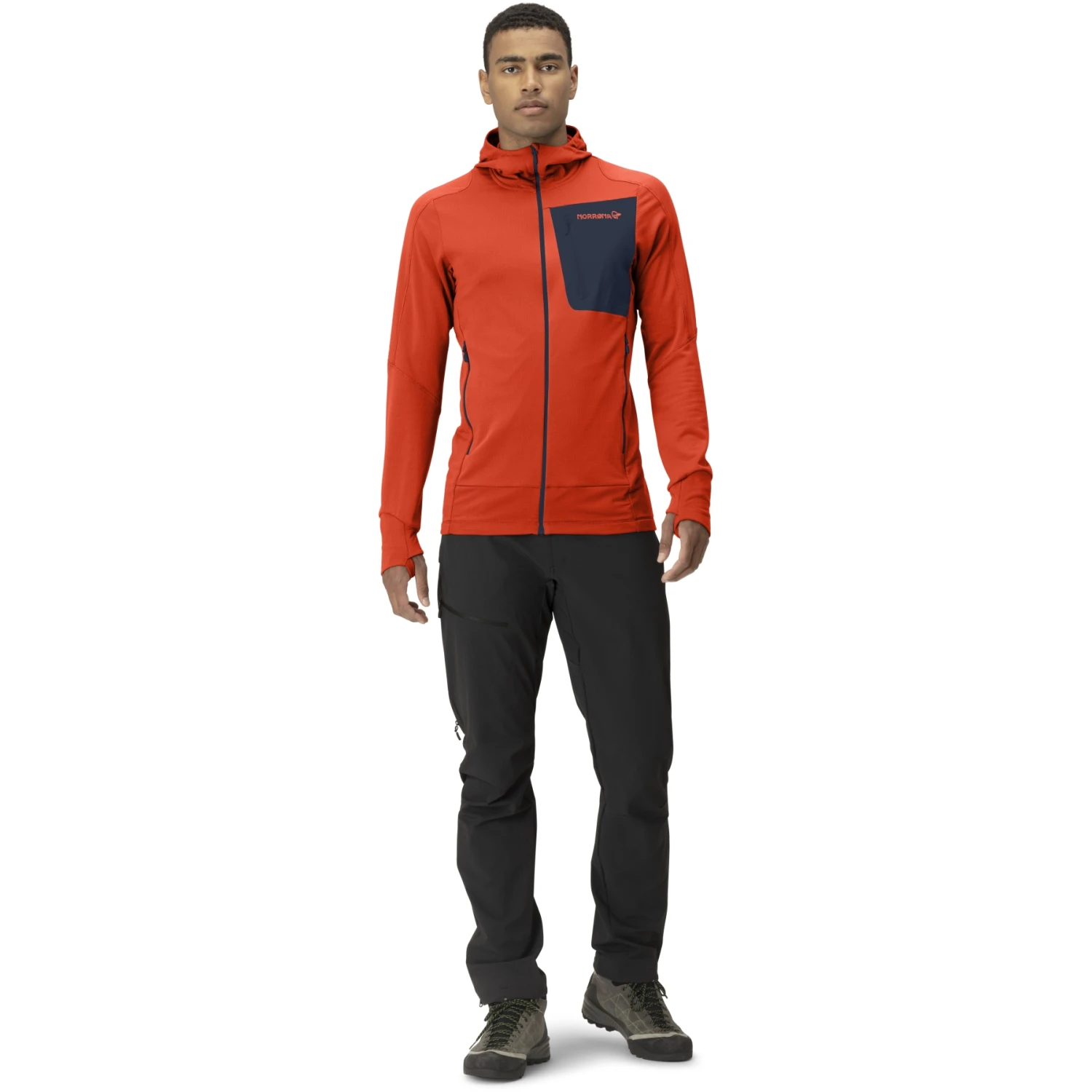 Norrona Veste Homme - Falketind Power Grid Hood - Arednalin 4 Norrona Veste Homme - Falketind Power Grid Hood - Arednalin – Image 4