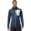 Norrona Veste Homme - Falketind Power Grid Hood - Vintage Indigo