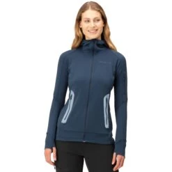 Norrona Veste Femme - Falketind Power Grid Hood - Indigo Night