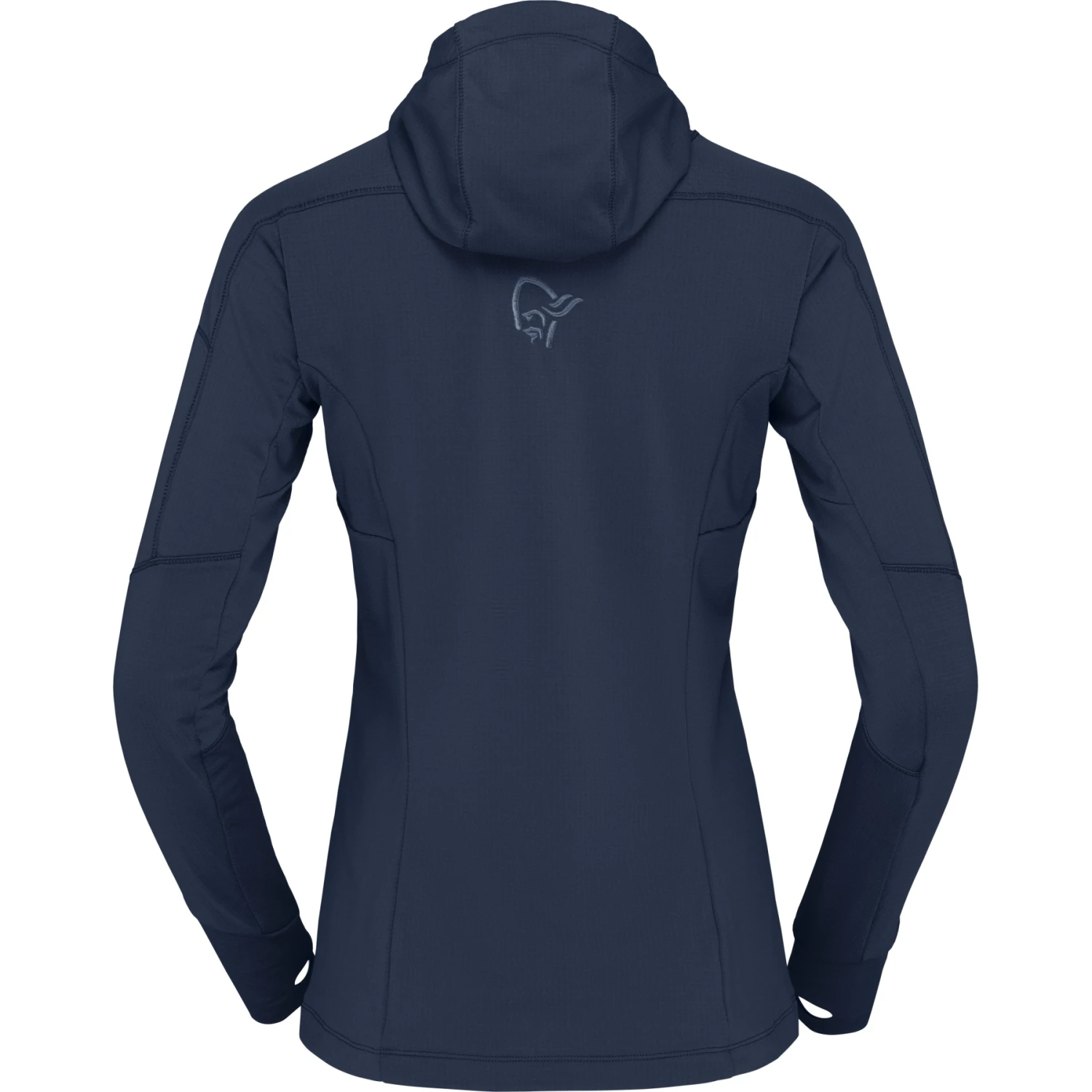 Norrona Veste Femme - Falketind Power Grid Hood - Indigo Night 3 Norrona Veste Femme - Falketind Power Grid Hood - Indigo Night – Image 3