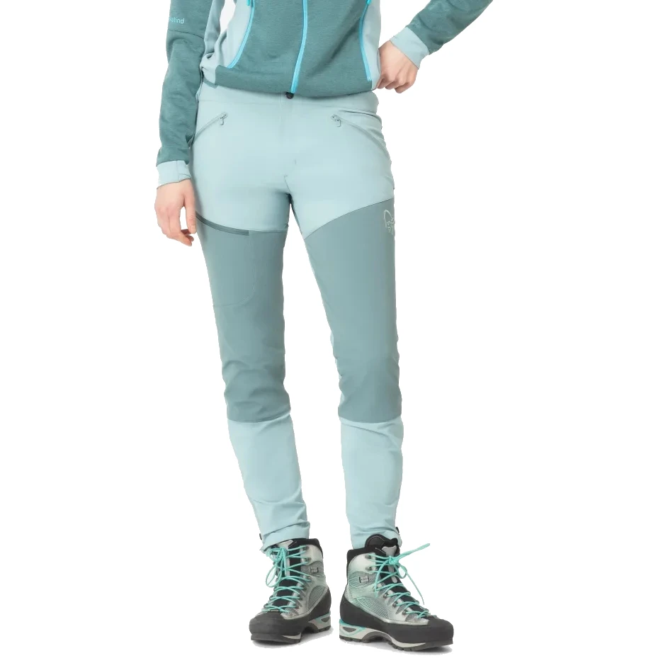 Norrona Pantalon Femmes - Falketind Rugged Slim - Tourmaline 1 Norrona Pantalon Femmes - Falketind Rugged Slim - Tourmaline