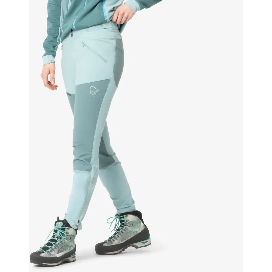 Norrona Pantalon Femmes - Falketind Rugged Slim - Tourmaline 4 Norrona Pantalon Femmes - Falketind Rugged Slim - Tourmaline â Image 4