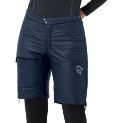 Norrona Short Isotherme Femme - Falketind Thermo40 - Indigo Night