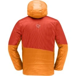 Norrona Veste Homme - Falketind Thermo60 Hood - Arednalin/Orange Popsicle -Norrona norrona falketind thermo60 hood men arednalin orange popsicle 2 1126333