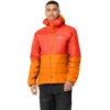 Norrona Veste Homme - Falketind Thermo60 Hood - Arednalin/Orange Popsicle