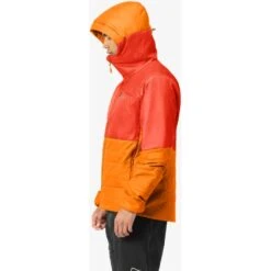 Norrona Veste Homme - Falketind Thermo60 Hood - Arednalin/Orange Popsicle -Norrona norrona falketind thermo60 hood men arednalin orange popsicle model 2 1151008