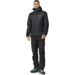 Norrona Veste Homme - Falketind Thermo60 Hood - Caviar -Norrona norrona falketind thermo60 hood men caviar 2 1461792