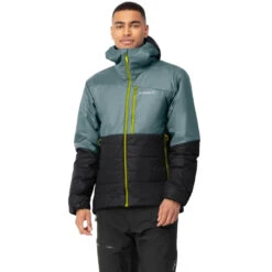 Norrona Veste Homme - Falketind Thermo60 Hood - North Atlantic/Caviar