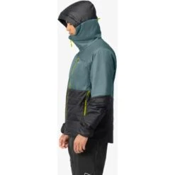 Norrona Veste Homme - Falketind Thermo60 Hood - North Atlantic/Caviar -Norrona norrona falketind thermo60 hood men north atlantic caviar 2 1151022