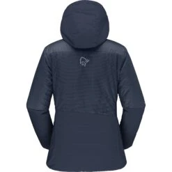 Norrona Veste Femme - Falketind Thermo60 Hood - Indigo Night -Norrona norrona falketind thermo60 hood women indigo night 2 1126354