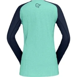 Norrona T-Shirt Manches Longues Femme - Fjørå Equaliser Lightweight - Arcadia/Indigo Night 7 Norrona T-Shirt Manches Longues Femme - Fjørå Equaliser Lightweight - Arcadia/Indigo Night -Norrona norrona fjora equaliser lightweight long sleeve shirt women arcadia indigo night 2 903455