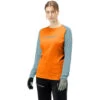 Norrona T-Shirt Manches Longues Femme - Fjørå Equaliser Lightweight - Orange Popsicle/Tourmaline