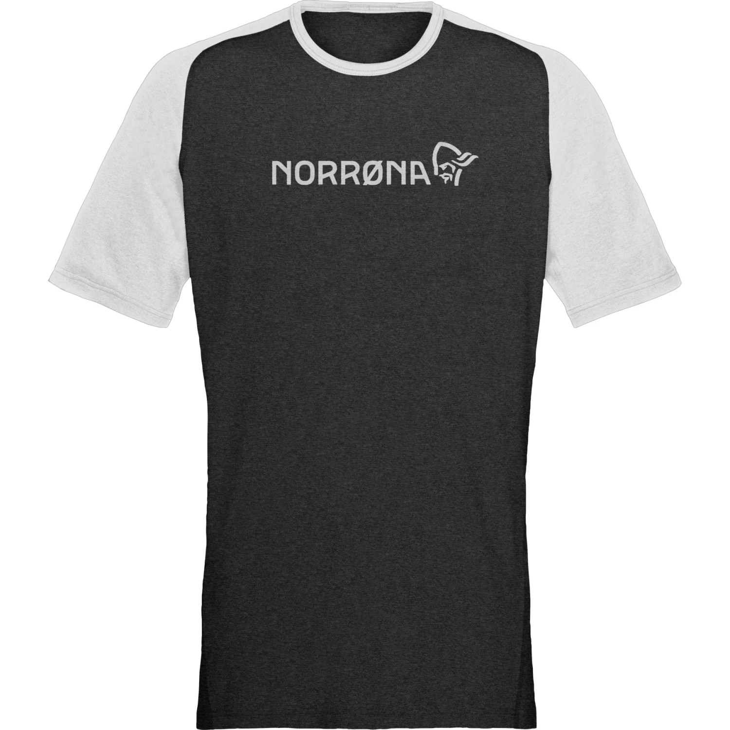 Norrona T-Shirt Homme - Fjørå Equaliser Lightweight - Caviar/Light Grey 2 Norrona T-Shirt Homme - Fjørå Equaliser Lightweight - Caviar/Light Grey – Image 2