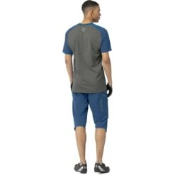 Norrona T-Shirt Homme - Fjørå Equaliser Lightweight - Mykonos Blue/Castor Grey 9 Norrona T-Shirt Homme - Fjørå Equaliser Lightweight - Mykonos Blue/Castor Grey -Norrona norrona fjora equaliser lightweight t shirt men mykonos blue castor grey model 2 1399608