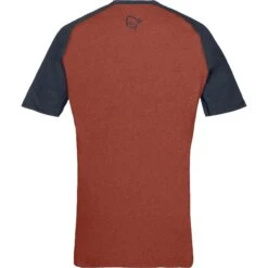 Norrona T-Shirt Homme - Fjørå Equaliser Lightweight - Rooibos Tea/Indigo Night -Norrona norrona fjora equaliser lightweight t shirt men rooibos tea indigo night 2 1342139