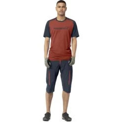 Norrona T-Shirt Homme - Fjørå Equaliser Lightweight - Rooibos Tea/Indigo Night -Norrona norrona fjora equaliser lightweight t shirt men rooibos tea indigo night model 1 1399609