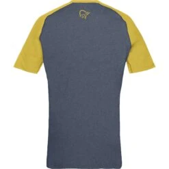 Norrona T-Shirt Homme - Fjørå Equaliser Lightweight - Sulphur/Vintage Indigo -Norrona norrona fjora equaliser lightweight t shirt men sulphur vintage indigo 2 1342152