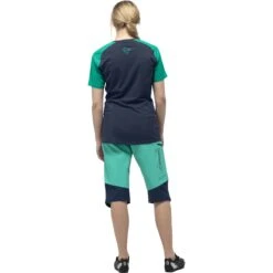 Norrona T-Shirt Femme - Fjørå Equaliser Lightweight - Arcadia/Indigo Night -Norrona norrona fjora equaliser lightweight t shirt women arcadia indigo night 4 903510