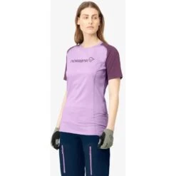 Norrona T-Shirt Femme - Fjørå Equaliser Lightweight - Dark Purple/Violet Tulle -Norrona norrona fjora equaliser lightweight t shirt women dark purple violet tulle 4 1126783
