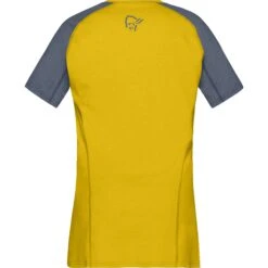 Norrona T-Shirt Femme - Fjørå Equaliser Lightweight - Sulphur/Vintage Indigo 7 Norrona T-Shirt Femme - Fjørå Equaliser Lightweight - Sulphur/Vintage Indigo -Norrona norrona fjora equaliser lightweight t shirt women sulphur vintage indigo 2 1342221