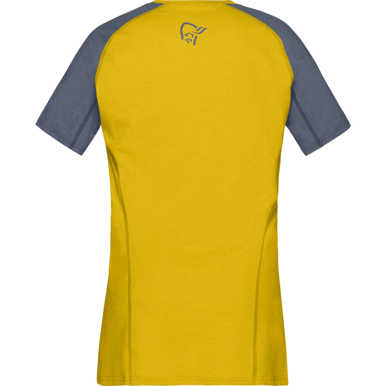 Norrona T-Shirt Femme - Fjørå Equaliser Lightweight - Sulphur/Vintage Indigo 3 Norrona T-Shirt Femme - Fjørå Equaliser Lightweight - Sulphur/Vintage Indigo – Image 3