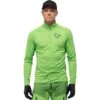 Norrona T-Shirt Manches Longues Homme - Fjørå Equaliser Zip Top - Foliage/Treetop