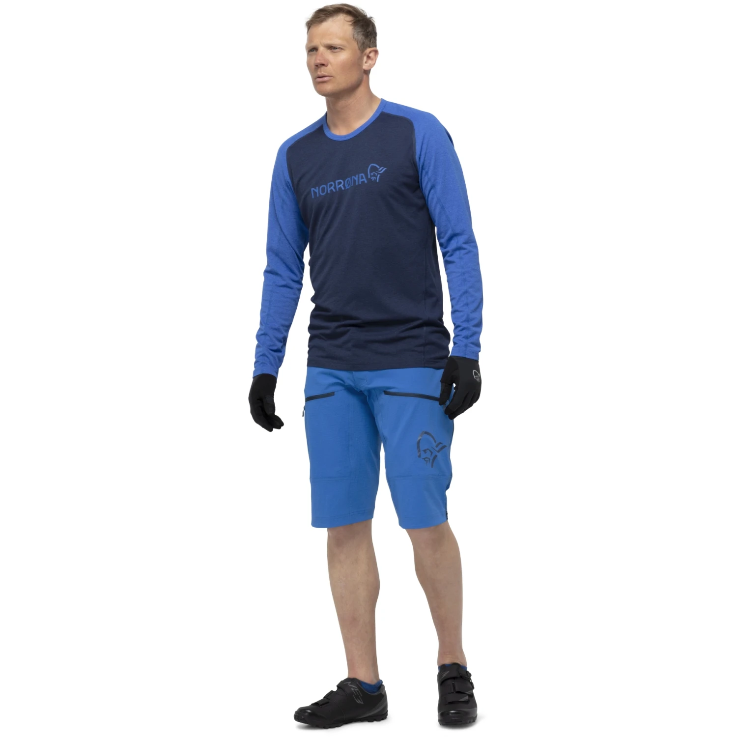 Norrona Short Homme - Fjørå Flex1 Heavy Duty - Olympian Blue 3 Norrona Short Homme - Fjørå Flex1 Heavy Duty - Olympian Blue – Image 3