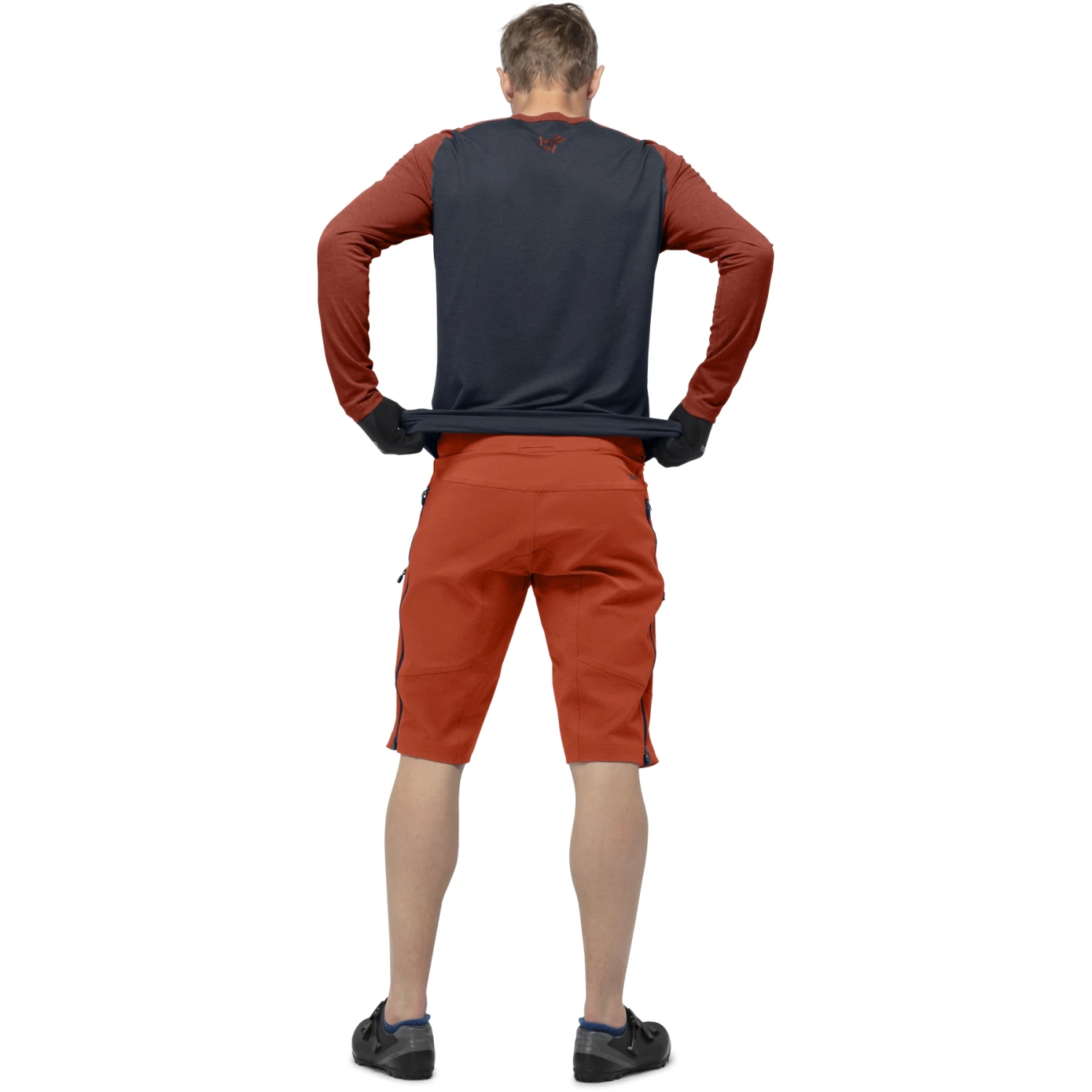 Norrona Short Homme - Fjørå Flex1 Heavy Duty - Rooibos Tea 4 Norrona Short Homme - Fjørå Flex1 Heavy Duty - Rooibos Tea – Image 4