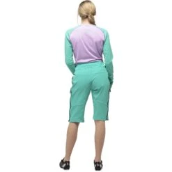 Norrona Short Femme - Fjørå Flex1 Heavy Duty - Arcadia/Indigo Night -Norrona norrona fjora flex1 heavy duty shorts women arcadia indigo night 4 903591