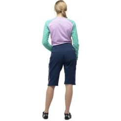 Norrona Short Femme - Fjørå Flex1 Heavy Duty - Indigo Night/Violet Tulle -Norrona norrona fjora flex1 heavy duty shorts women indigo night violet tulle 8 903606