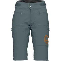 Norrona Short Femme - Fjørå Flex1 Heavy Duty - North Atlantic