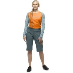 Norrona Short Femme - Fjørå Flex1 Heavy Duty - North Atlantic -Norrona norrona fjora flex1 heavy duty shorts women north atlantic 1 1561096