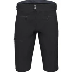 Norrona Short Homme - Fjørå Flex1 Mid Weight - Caviar