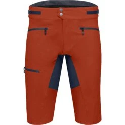Norrona Short Homme - Fjørå Flex1 Mid Weight - Rooibos Tea/Indigo Night