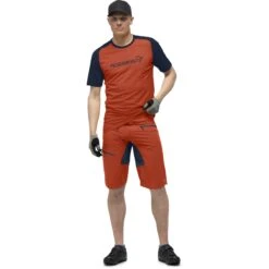 Norrona Short Homme - Fjørå Flex1 Mid Weight - Rooibos Tea/Indigo Night 6 Norrona Short Homme - Fjørå Flex1 Mid Weight - Rooibos Tea/Indigo Night -Norrona norrona fjora flex1 mid weight shorts men rooibos tea indigo night model 1 1399734