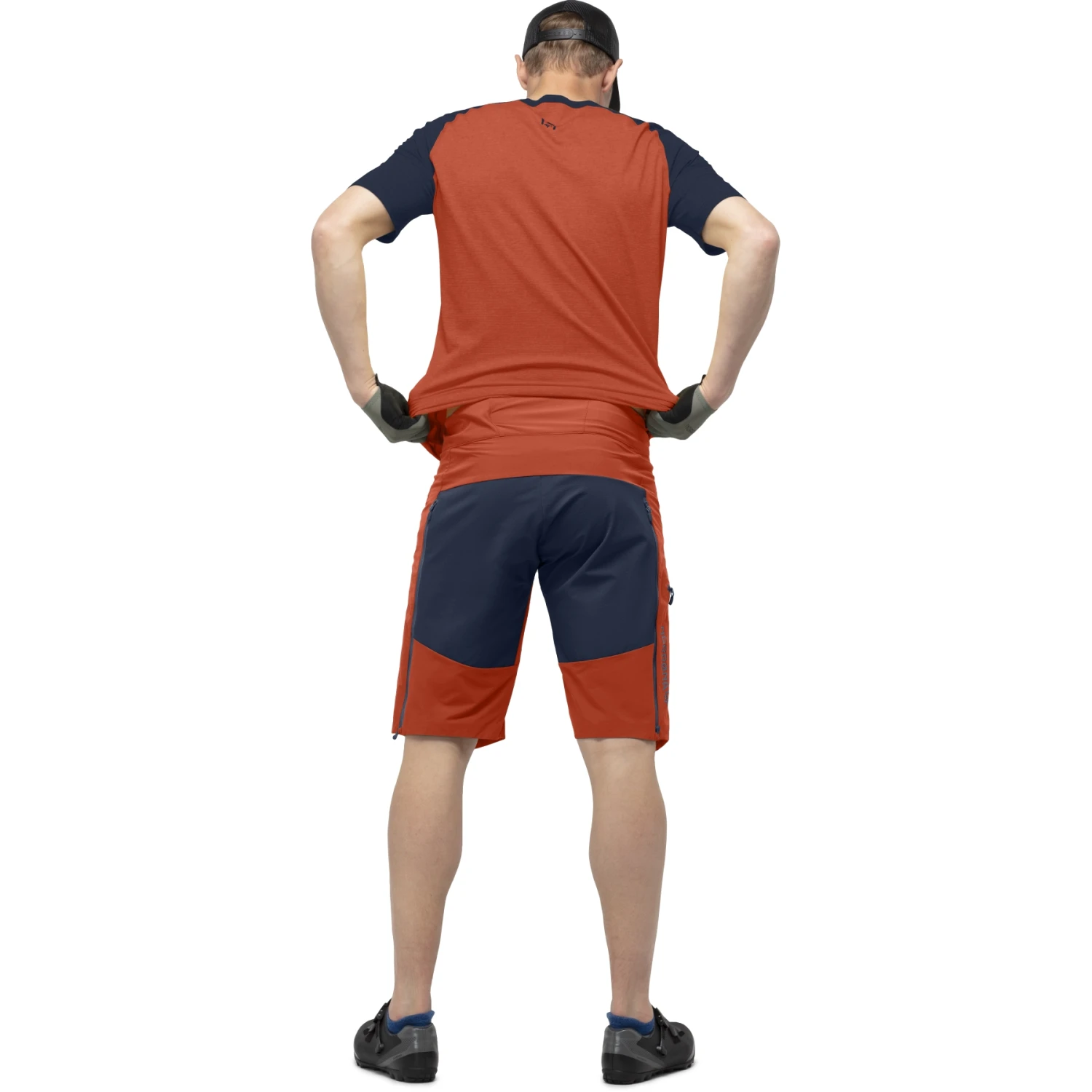 Norrona Short Homme - Fjørå Flex1 Mid Weight - Rooibos Tea/Indigo Night 4 Norrona Short Homme - Fjørå Flex1 Mid Weight - Rooibos Tea/Indigo Night – Image 4